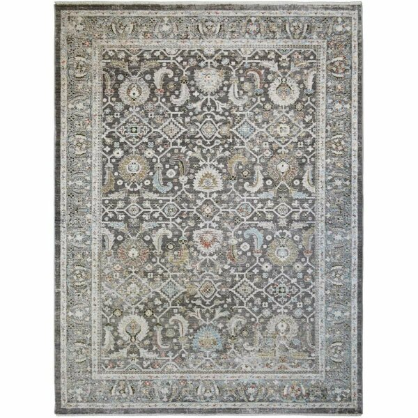 Sleep Ez 7 ft. 10 in. x 9 ft. 10 in. Windsor Laurent Area Rug - Brown SL3090920